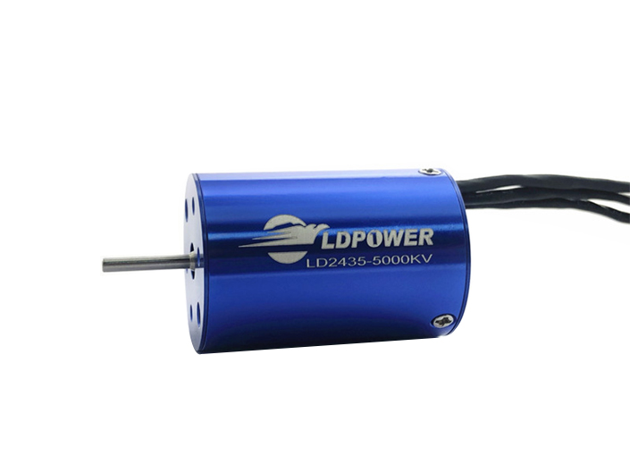 LDPOWER 2435-5000KV 4 pole sensorless Inrunner brushless motor for 1:14/1:16/1:18 RC car